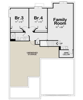 Craftsman Plan: 2,506 Square Feet, 4 Bedrooms, 3 Bathrooms - 402-01776