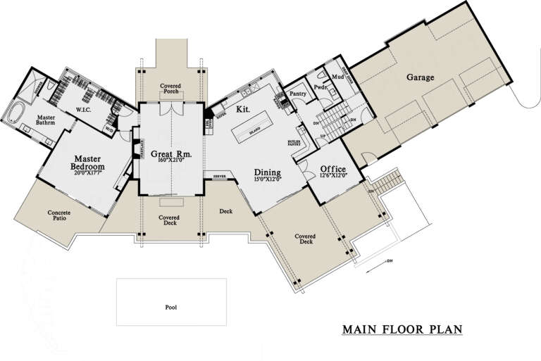 House Plan House Plan #28452 Drawing 1