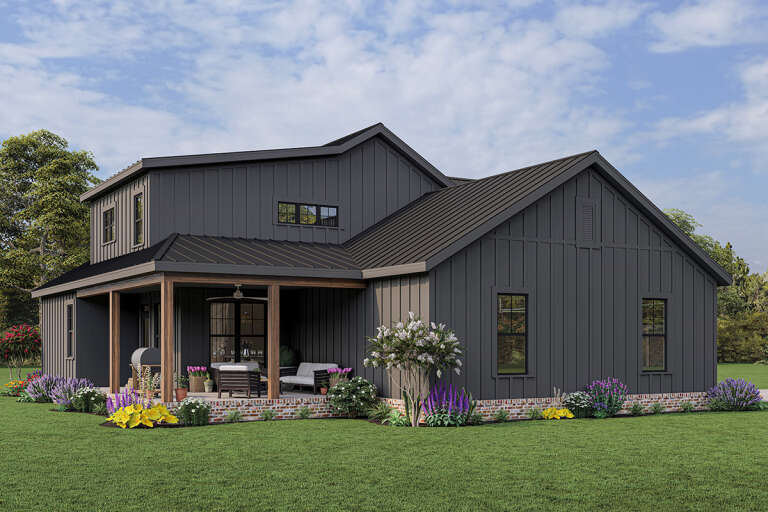 Modern Farmhouse Plan: 2,138 Square Feet, 3 Bedrooms, 2.5 Bathrooms ...