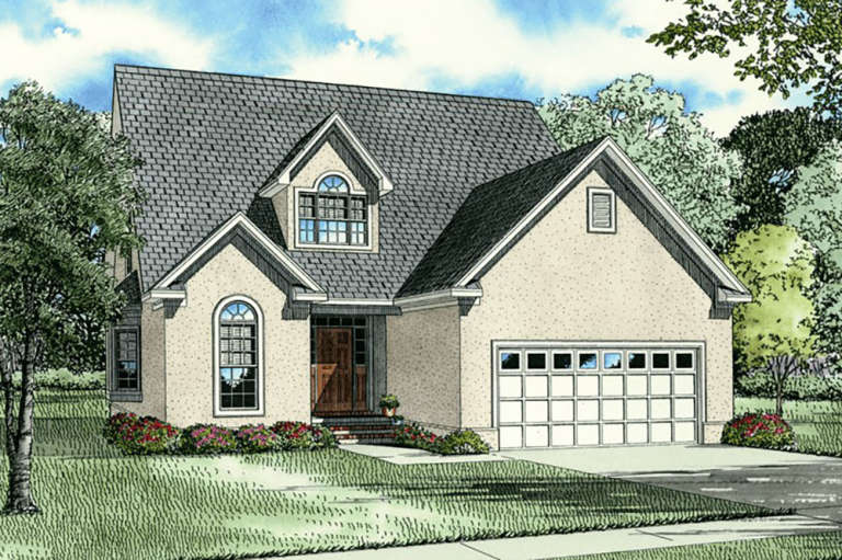 House Plan House Plan #2846 Front Elevation 