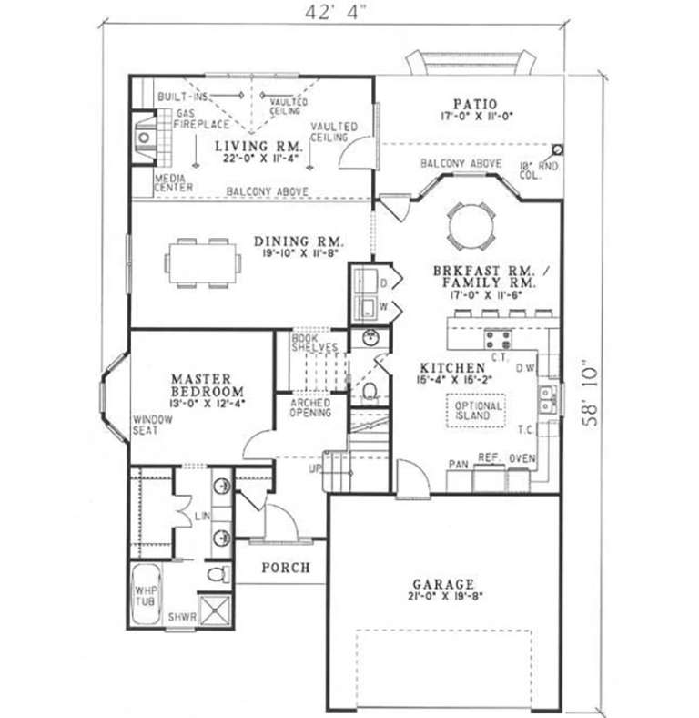 House Plan House Plan #2846 Drawing 1