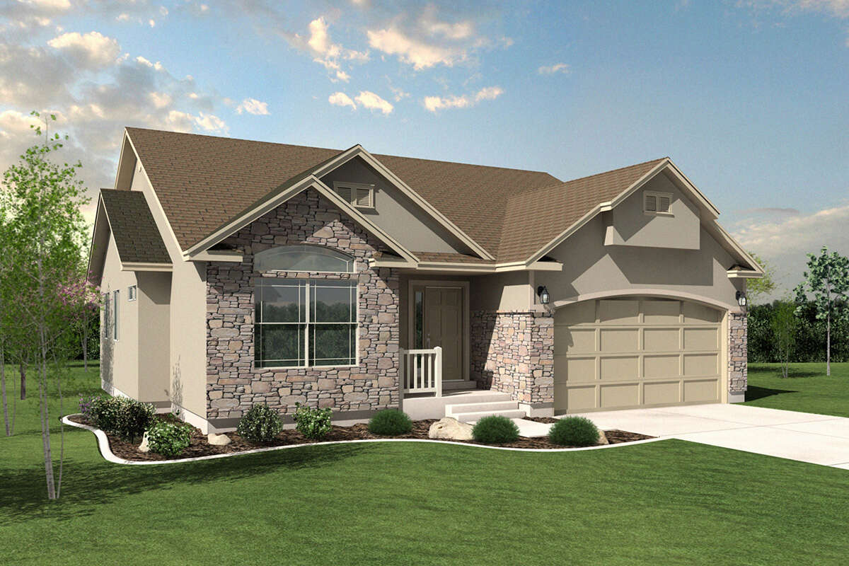 Traditional Plan: 1,506 Square Feet, 3 Bedrooms, 2 Bathrooms - 8768-00121