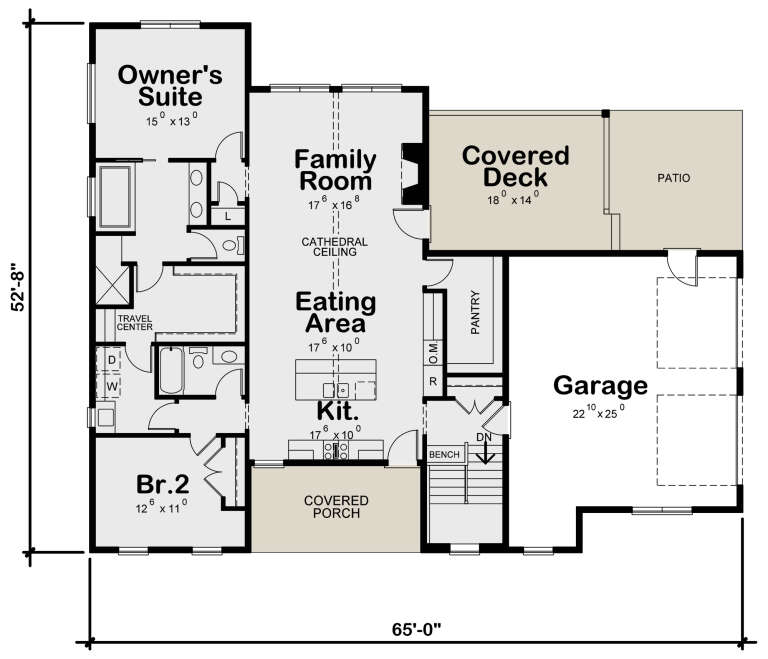 House Plan House Plan #28499 Drawing 1