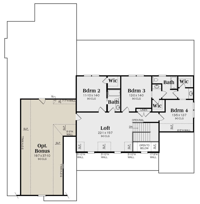 House Plan House Plan #28578 Drawing 2