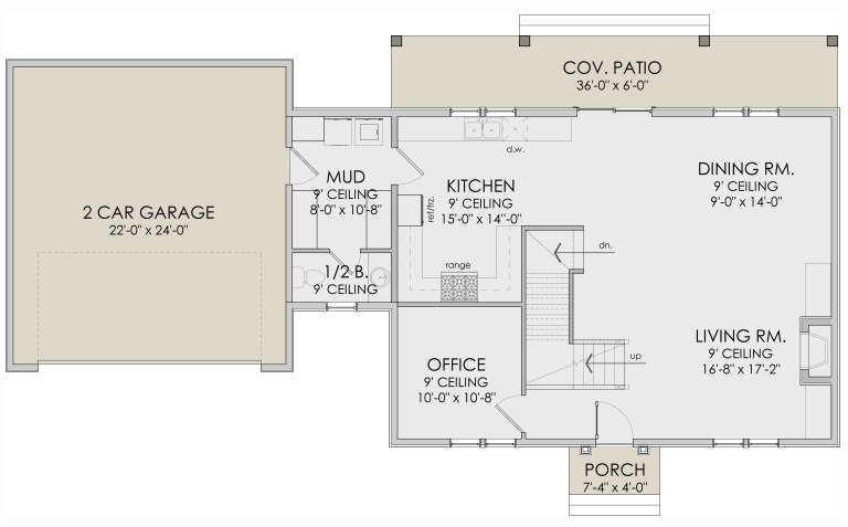 House Plan House Plan #28588 Drawing 1