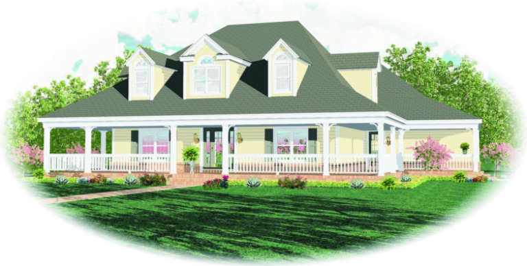 House Plan House Plan #2859 Front Elevation