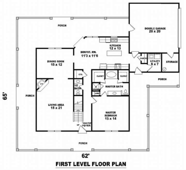 House Plan House Plan #2859 Drawing 1