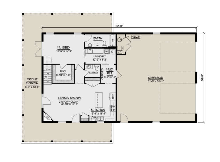 House Plan House Plan #28606 Drawing 1