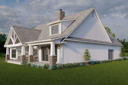 Modern Farmhouse House Plan #8318-00334 Elevation Photo