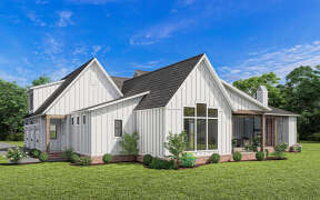 Modern Farmhouse Plan: 3,346 Square Feet, 4-5 Bedrooms, 4 Bathrooms ...