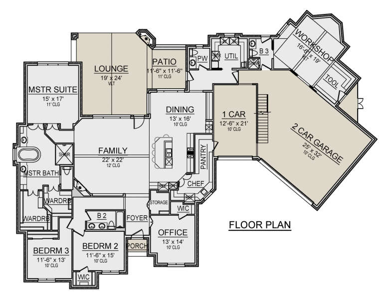 House Plan House Plan #28752 Drawing 1