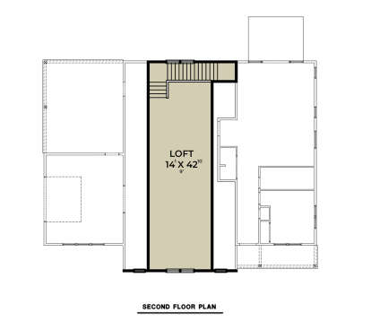 Loft for House Plan #2464-00094
