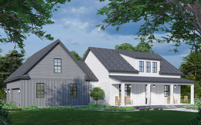 Modern Farmhouse House Plan #957-00085 Elevation Photo