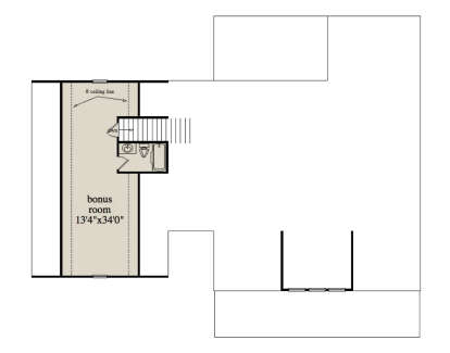 Bonus Room for House Plan #957-00085