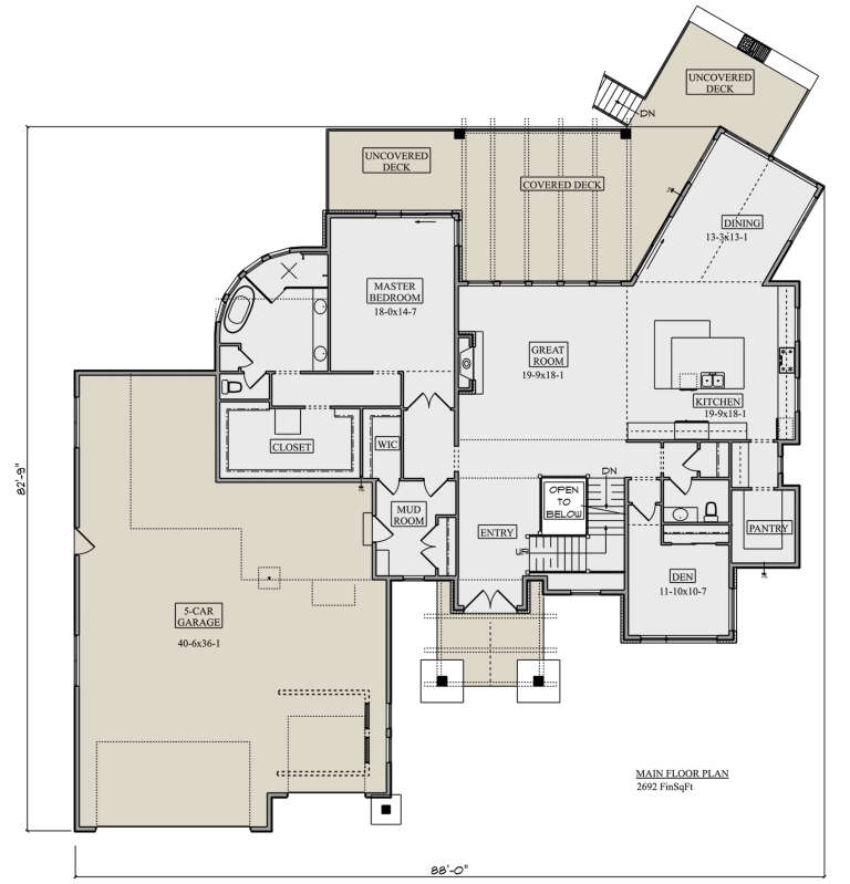 House Plan House Plan #28816 Drawing 1