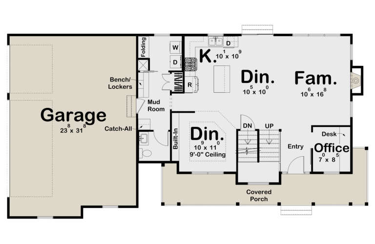 House Plan House Plan #28862 Drawing 1