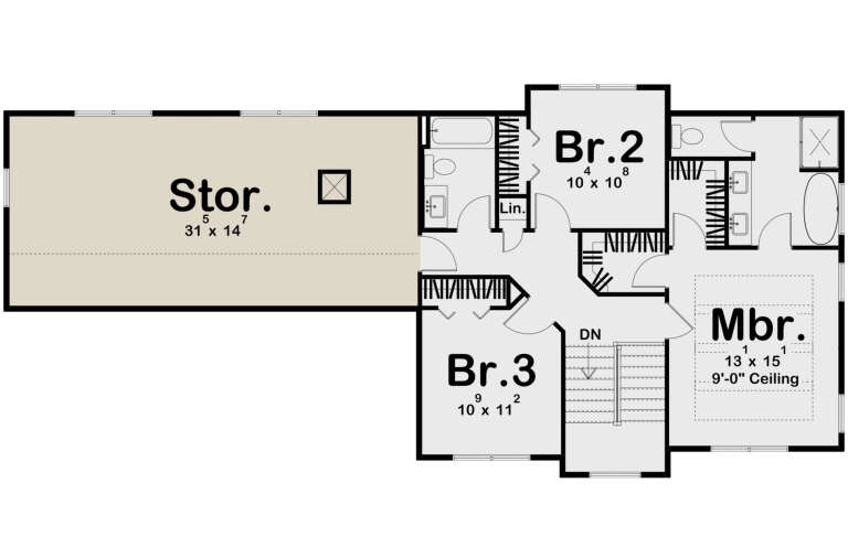 House Plan House Plan #28862 Drawing 2