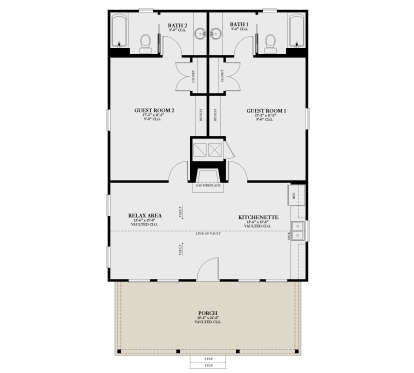 Main Floor  for House Plan #3978-00249