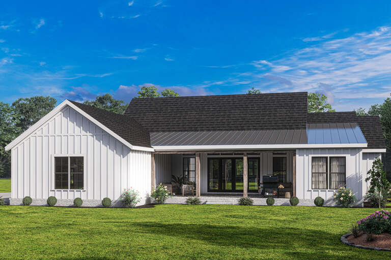 Modern Farmhouse Plan: 2,159 Square Feet, 3 Bedrooms, 2.5 Bathrooms ...