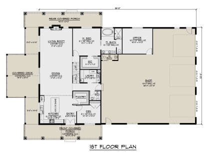 Main Floor  for House Plan #5032-00231
