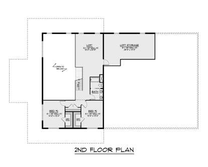 Second Floor for House Plan #5032-00231