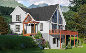 Mountain Plan: 1,839 Square Feet, 3 Bedrooms, 2 Bathrooms - 940-00753