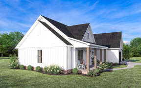 Modern Farmhouse Plan: 1,843 Square Feet, 4 Bedrooms, 2 Bathrooms ...