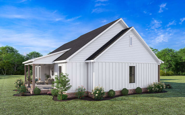 Modern Farmhouse Plan: 1,843 Square Feet, 4 Bedrooms, 2 Bathrooms ...