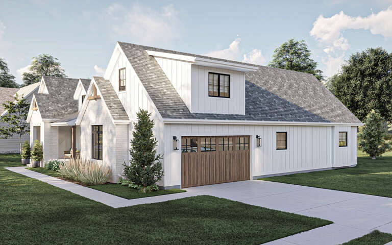 Modern Farmhouse Plan: 2,569 Square Feet, 4 Bedrooms, 2.5 Bathrooms ...