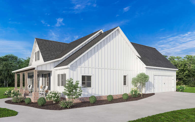 Modern Farmhouse Plan: 1,985 Square Feet, 4 Bedrooms, 2.5 Bathrooms ...