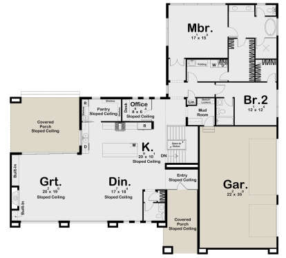 Main Floor  for House Plan #963-00766
