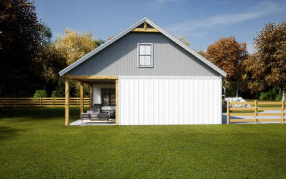 Modern Farmhouse House Plan #7174-00009 Elevation Photo