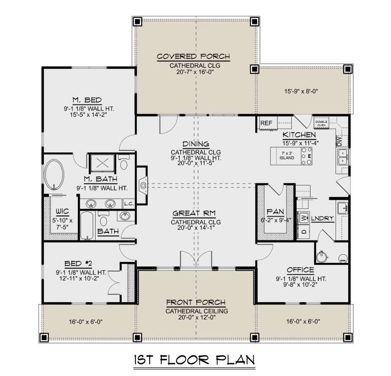 House Plan House Plan #28995 Drawing 1