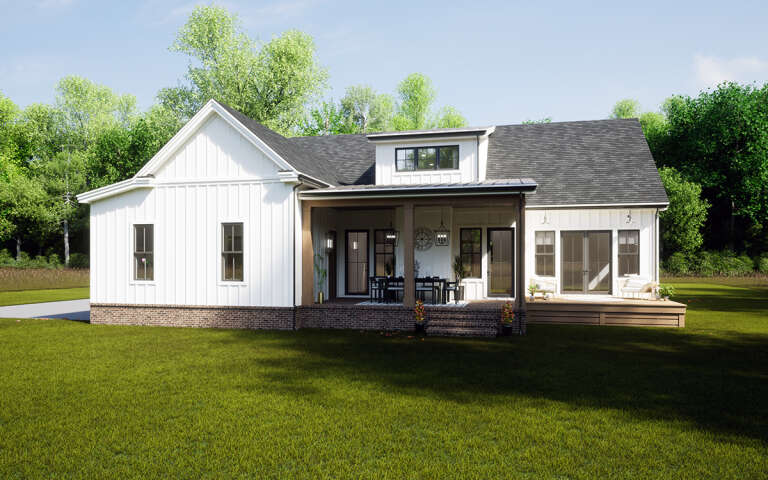 Modern Farmhouse Plan: 2,475 Square Feet, 3 Bedrooms, 2.5 Bathrooms ...