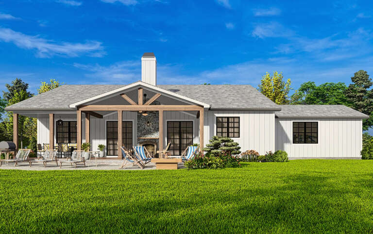 Modern Farmhouse Plan: 2,270 Square Feet, 3 Bedrooms, 2.5 Bathrooms ...