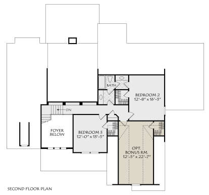 Second Floor for House Plan #8594-00474