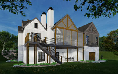Modern Farmhouse House Plan #957-00105 Elevation Photo