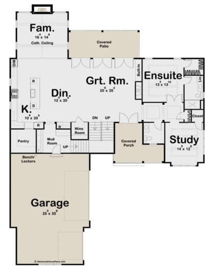 Main Floor for House Plan #963-00777