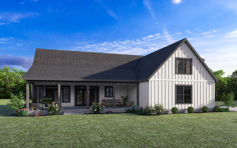 Modern Farmhouse Plan: 2,209 Square Feet, 3 Bedrooms, 2.5 Bathrooms ...