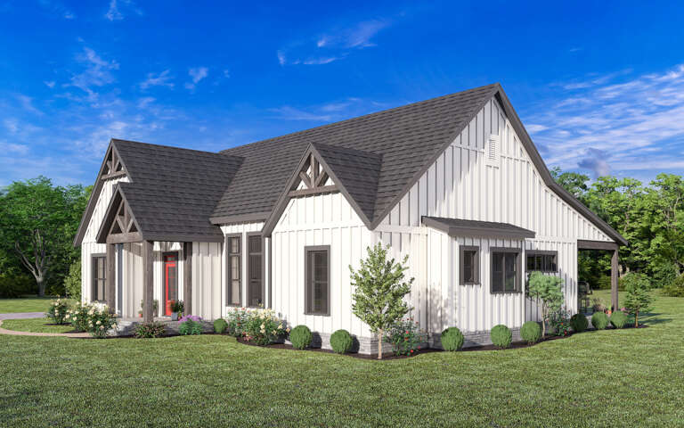 Modern Farmhouse Plan: 2,209 Square Feet, 3 Bedrooms, 2.5 Bathrooms ...