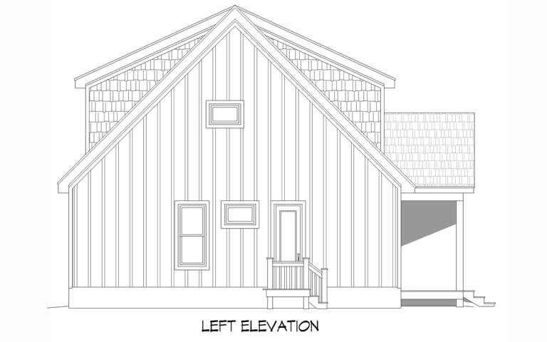 Mountain Plan: 1,952 Square Feet, 3 Bedrooms, 2.5 Bathrooms - 940-00784