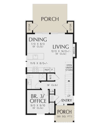 Main Floor  for House Plan #2559-00979