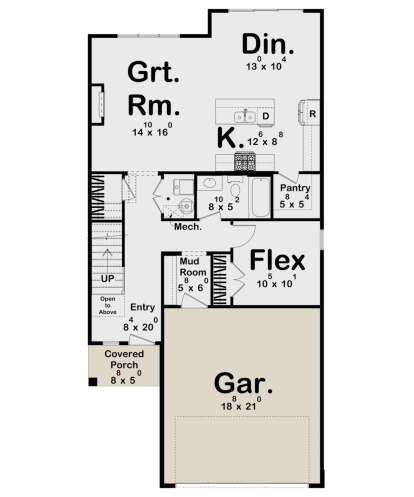 Main Floor  for House Plan #963-00792