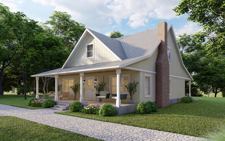 Modern Farmhouse Plan: 1,800 Square Feet, 3 Bedrooms, 2.5 Bathrooms ...