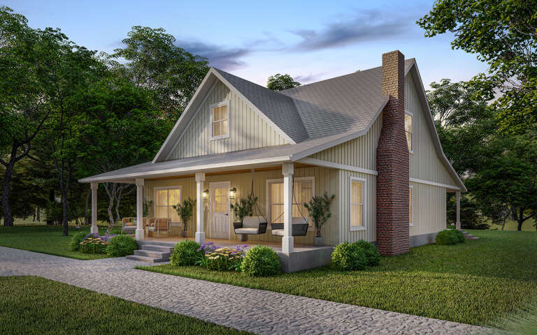 Modern Farmhouse Plan: 1,800 Square Feet, 3 Bedrooms, 2.5 Bathrooms ...