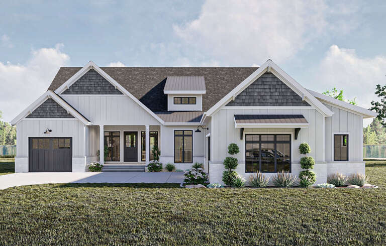 Modern Farmhouse Plan: 2,078 Square Feet, 2-4 Bedrooms, 2 Bathrooms ...