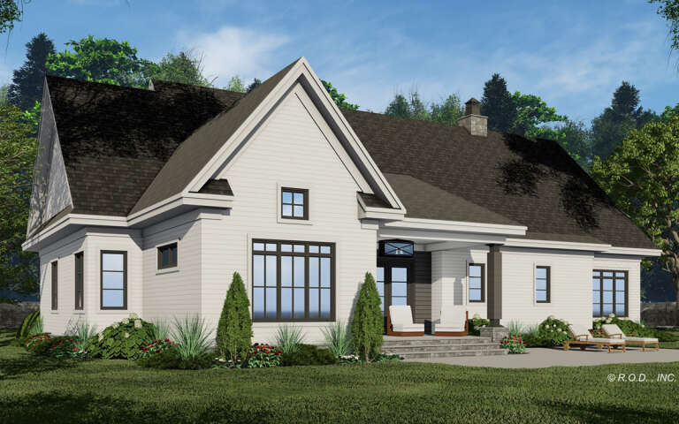 Modern Farmhouse Plan: 2,425 Square Feet, 4 Bedrooms, 3 Bathrooms - 098 ...