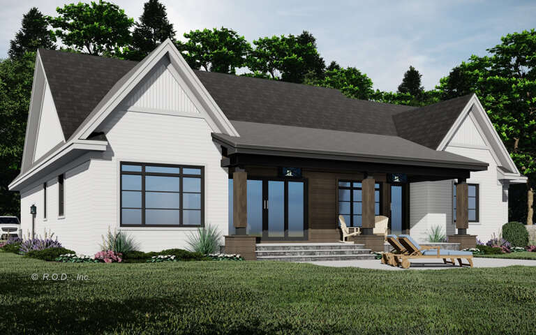 Modern Farmhouse Plan: 2,277 Square Feet, 3 Bedrooms, 2.5 Bathrooms ...