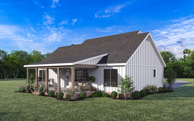 Modern Farmhouse Plan: 1,824 Square Feet, 3-4 Bedrooms, 2 Bathrooms ...