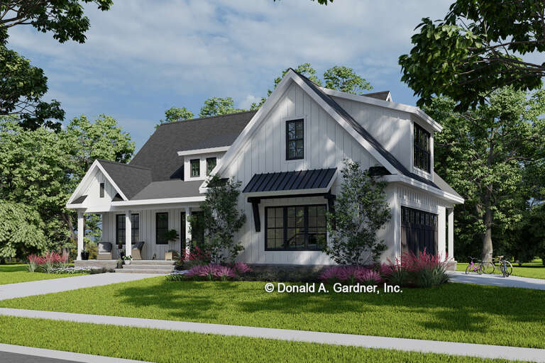 Modern Farmhouse Plan: 1,993 Square Feet, 3 Bedrooms, 2.5 Bathrooms ...